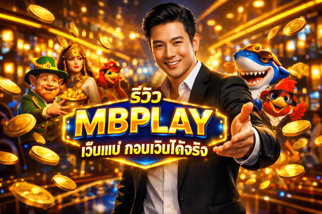 รีวิว MBPLAY เว็บแม่ ถอนเงินได้จริง นี่คำพูดจากผู้เล่นจริง