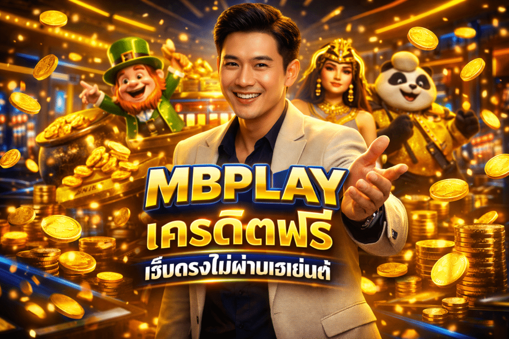 MBPLAY เครดิตฟรี เว็บตรงไม่ผ่านเอเย่นต์ ทุนน้อยเล่นได้สบาย